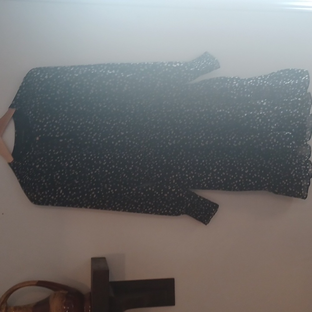 Banana Republic polka dots long sleeve dress size 6